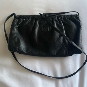 70s Ann Klein Black Crossbody